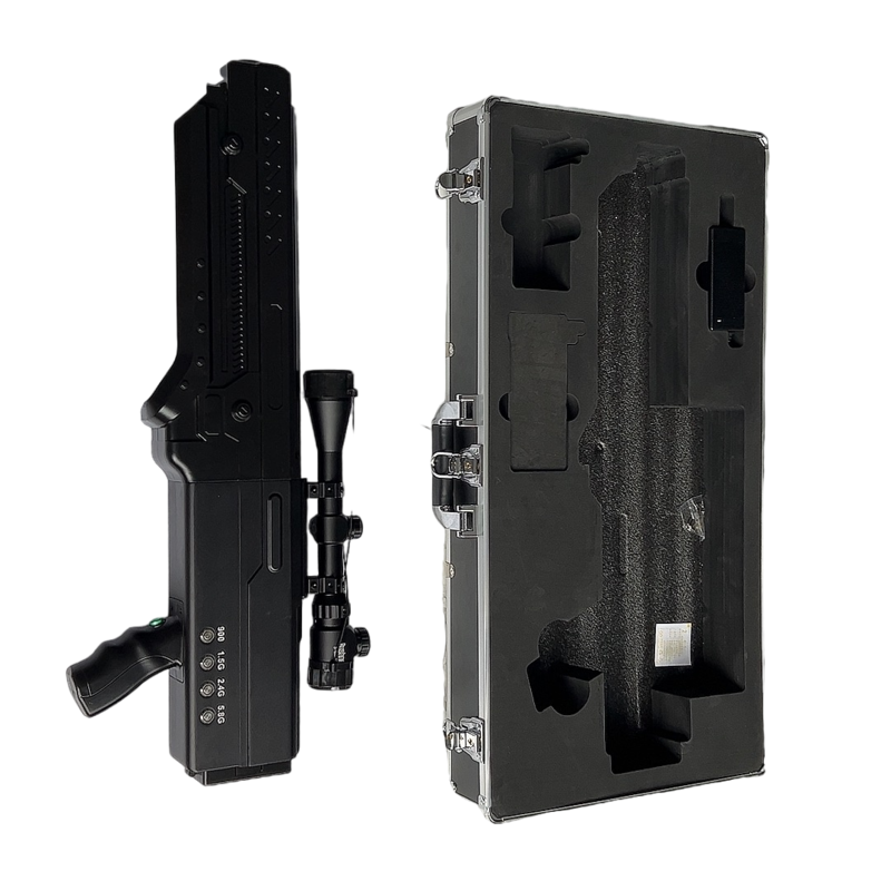  紫金手持便携式枪型低空防御反制四通道A型